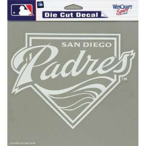    San Diego Padres   Logo Cut Out Decal MLB Pro Baseball Automotive
