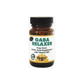  GABA Relaxer Rapid Release 60 Tablets, Country Life 