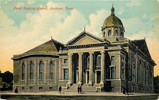 TN JACKSON FIRST BAPTIST CHURCH MAILED 1914 R11349  