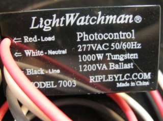 NEW LIGHTWATCHMAN MODEL#7003, WIRE IN PHOTOCONTROL  