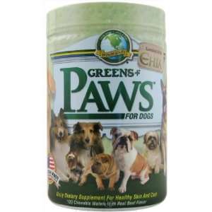  Greens Plus   Paws for Dogs with Chia for Healthy Skin and 
