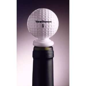  Prodyne GC 14 Tee Time White Acrylic Golf Ball Stopper 