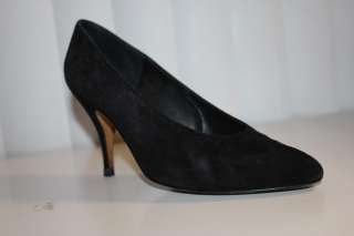 BARNEYS NY Vtg Women Suede High Heel PUMPS Shoe Sz 7.5  