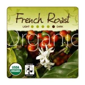 Organic French Roast Fair Trade Coffee 5 Pound Bag  