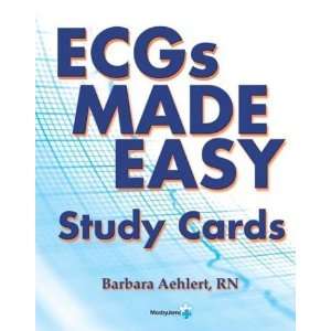  ECGs Made Easy Study Cards [Paperback] Barbara J Aehlert 