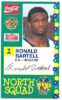 RONALD BARTELL 2005 SENIOR BOWL CARD HOWARD BISON  