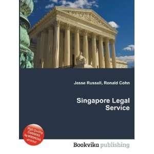  Singapore Legal Service Ronald Cohn Jesse Russell Books