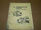 a941) John Deere 1988 5/644E Loader Information Manual