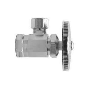  Low Lead Angle Stop Water Supply Line Valve, 1/2 x 1/2 