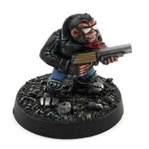  Judge Dredd 28mm Miniatures Chimp with Stump Gun Toys 
