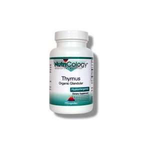  Thymus Organic Glandular 75 VegiCaps Health & Personal 