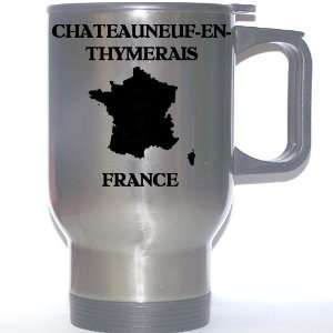  France   CHATEAUNEUF EN THYMERAIS Stainless Steel Mug 