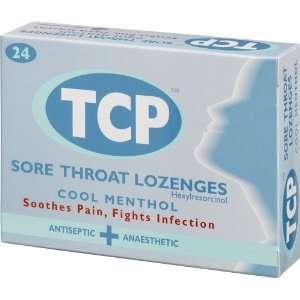   Sore Throat Antiseptic Lozenges   24 Lozenges