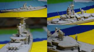 Built & Painted 1/700 Battleship BB 63 Missouri 1991+PE  