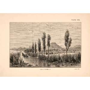   River Thomas Brocklehurst   Original Wood Engraving