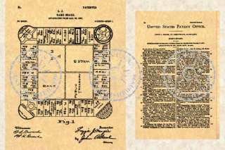 Landlords Game (Monopoly) Patent   1904 #084  