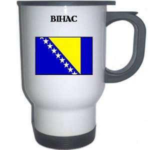 Bosnia   BIHAC White Stainless Steel Mug