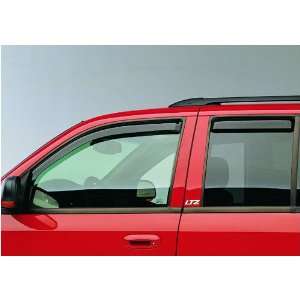  EGR 573341 In Channel Slimline WindowVisors 4 Piece Set 