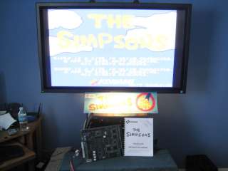 The Simpsons Jamma Arcade Pcb Tested Working 100%  