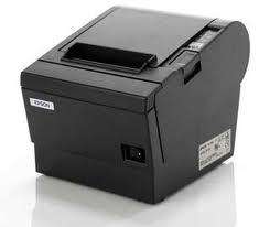 EPSON TM T88IV CHARCOAL THERMAL PRINTER (SERIAL) WITH POWER SUPPLY 