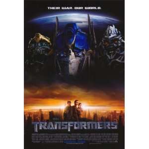  Transformers 27 Inch by 40 Inch Double Sided Movie Poster 
