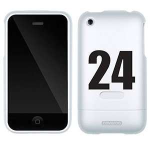  Number 24 on AT&T iPhone 3G/3GS Case by Coveroo 