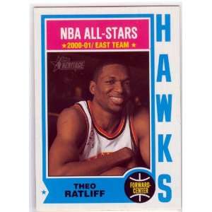    2001 02 Topps Heritage #136 Theo Ratliff