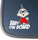 The Incredibles Jack Jack BABY ON BOARD Car Decal