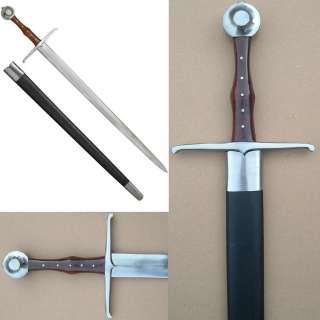Museum Quality Hand & Half Combat Sword & Sheath  
