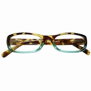 ICU Eyewear Eco Friendly Reading Glasses Full Rectangle Frame +3.00 