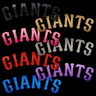 San Francisco Giants 2 Color Text Window Sticker Decal  