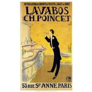  Lavabos Ch. Poincet Poster Print