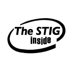  The Stig Inside   Decal / Sticker