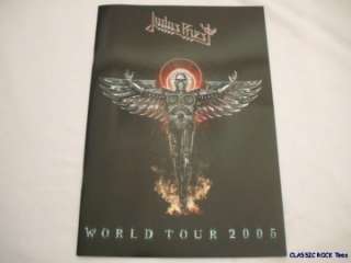 JUDAS PRIEST World Tour 2005 CONCERT PROGRAM BOOK  