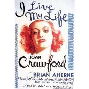 Live My Life Movie Poster (11 x 17 Inches   28cm x 44cm) (1935 