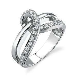  Ribbon Diamond Ring Jewelry