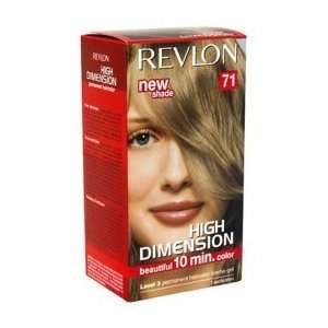   Dimension Level 3 Permanent Haircolor Creme Gel, 71 Dark Cool Blonde