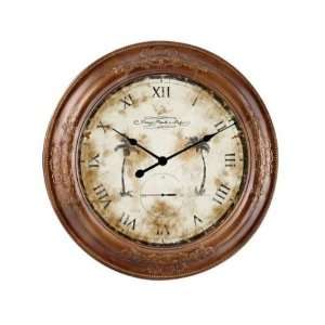  Hermle Large Antique Walnut Gallery Clock 70807 Q12100 