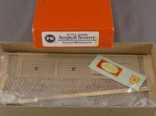   SCALE PERIOD MINIATURES JAKS 203 BUILDING KIT BERGHOFF BREWERY  