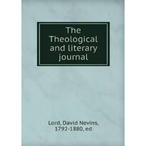  The Theological and literary journal David Nevins, 1792 