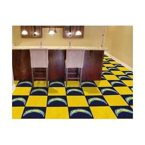  SAN DIEGO CHARGERS CARPET TILES