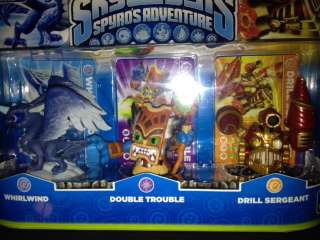   Spyros Adventure Pack WHIRLWIND DOUBLE TROUBLE DRILL SERGEANT  