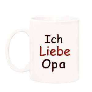 Ich Liebe Opa German Saying I Love Grandpa Mug