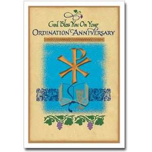  God bless you . Ordination Anniversary Card Toys & Games