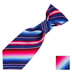  Silk Tie Sarape in Blue 