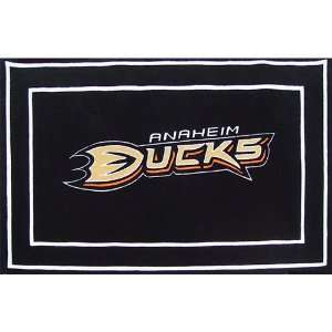   Anglo Oriental Anaheim Ducks Border Logo Floor Rug
