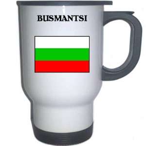  Bulgaria   BUSMANTSI White Stainless Steel Mug 