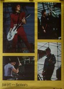 Joan Jett And The Blackhearts 20x28 Collage poster 1983  