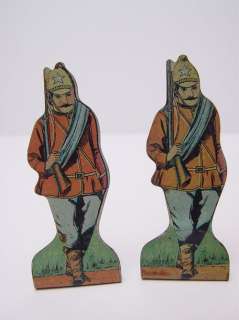 Vintage MARX Mixed Military Soldiers for Play Set  