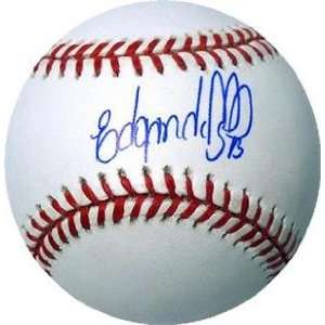  Edgardo Alfonso autographed Baseball (New York Mets 